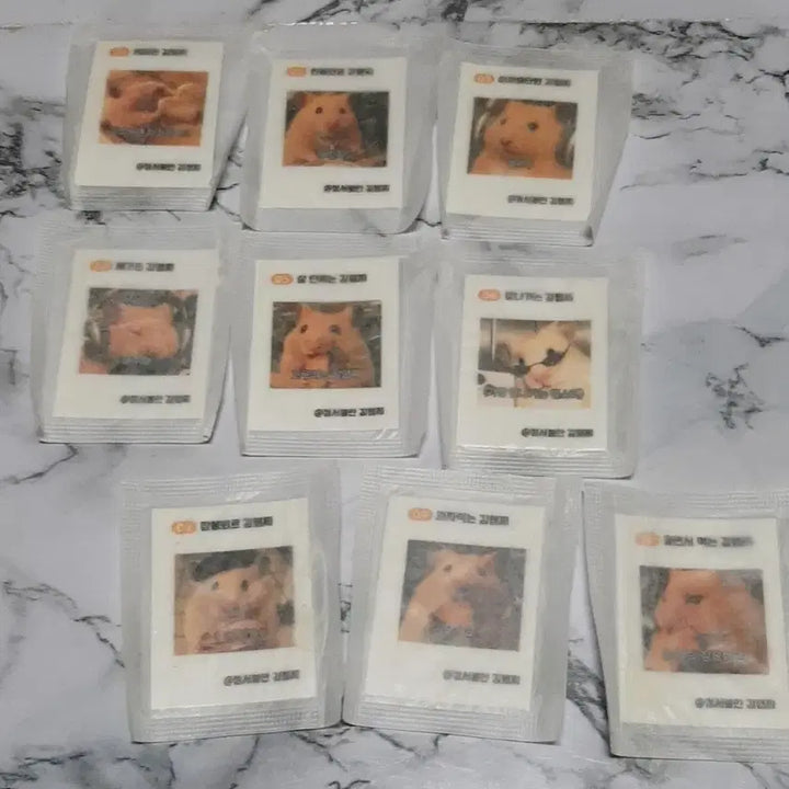 [BUNJANG] Hamzzi Sticker Collection / 김햄찌 띠부씰