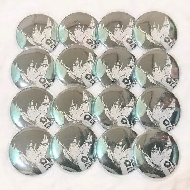 [BUNJANG] Blue Lock Itoshi Rin Original Art Exhibition Can Badge Bundle Set / 블루록 이토시 린 원화전 캔뱃지 16개 일괄 판매
