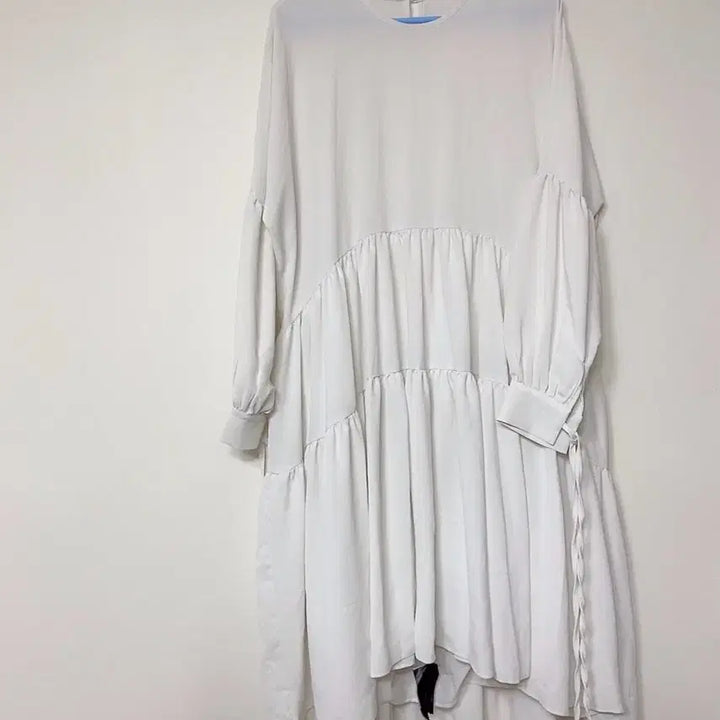 [BUNJANG] Long White Dress / 롱 화이트 원피스