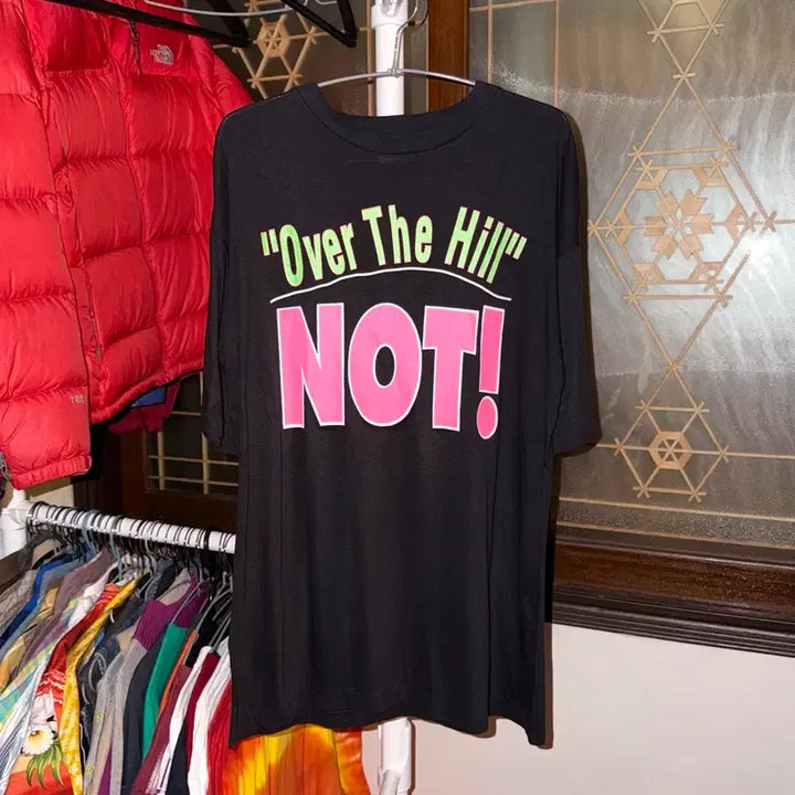 [BUNJANG] 90s American Vintage Single Stitch Lettering T-Shirt / 90s 미국빈티지 레터링 싱글 스티치 반팔 티셔츠