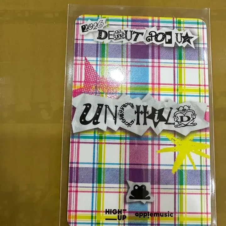 [BUNJANG] Unchild Na Ha Eun Pop-up Photocard / 언차일드 팝업 포카 - 나하은