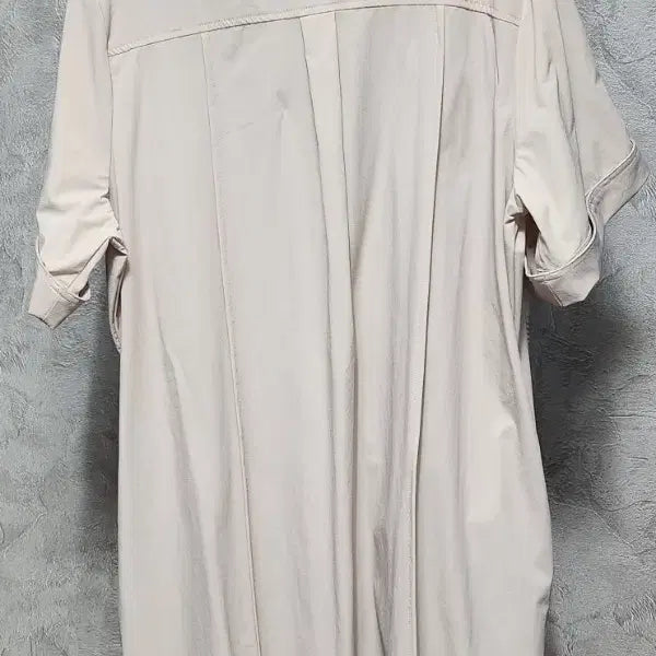 [BUNJANG] Yesses Long Shirt Dress Beige / 예쎄원피스