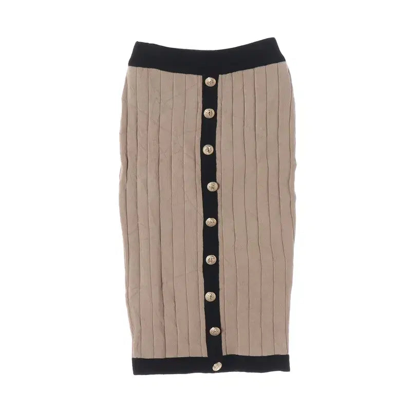 [BUNJANG] Poly Rayon Nylon Skirt (Women&