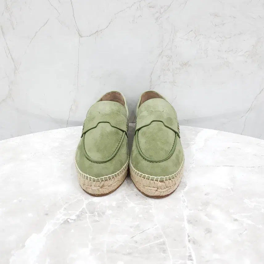 [BUNJANG] Hermès Green Trip Espadrilles Size 37 / 37 / 에르메스 그린 트립 에스파듀