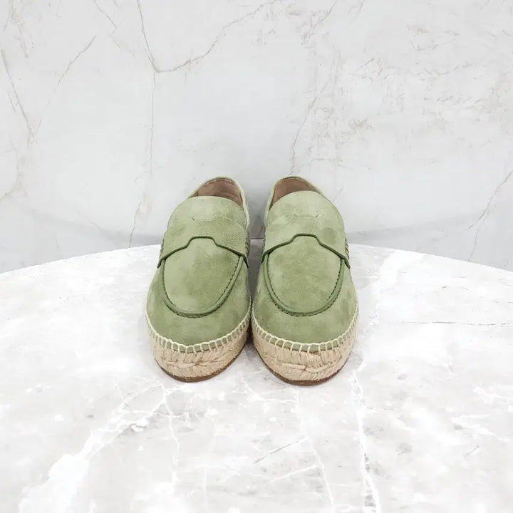 [BUNJANG] Hermès Green Trip Espadrilles Size 37 / 37 / 에르메스 그린 트립 에스파듀