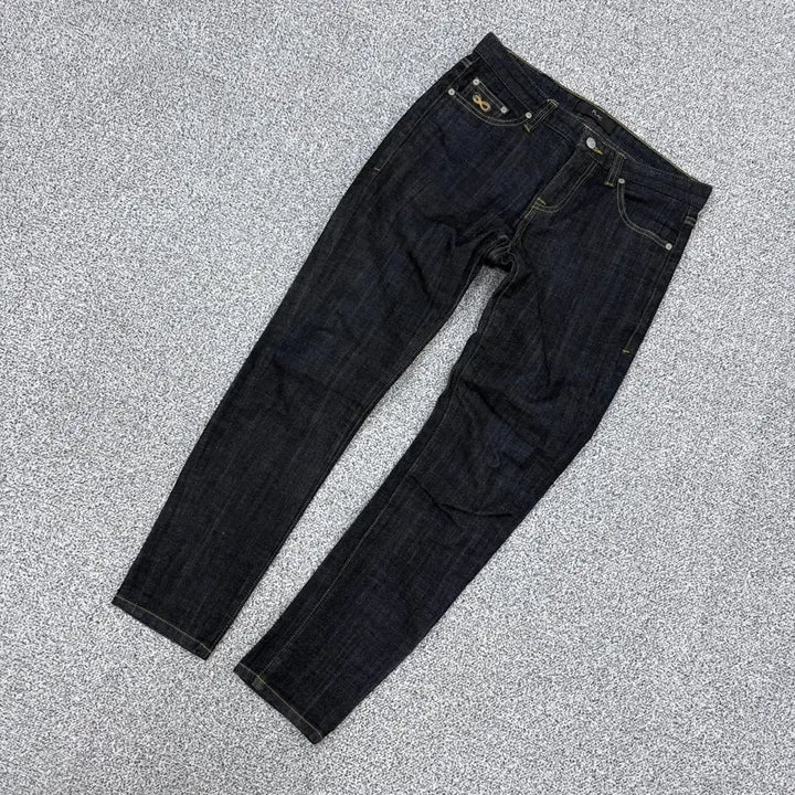 [BUNJANG] 31 Plack Dark Blue Denim Jeans / 31 플랙 진청 데님 팬츠 청바지 0429J