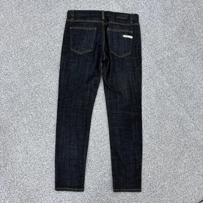 [BUNJANG] 31 Plack Dark Blue Denim Jeans / 31 플랙 진청 데님 팬츠 청바지 0429J