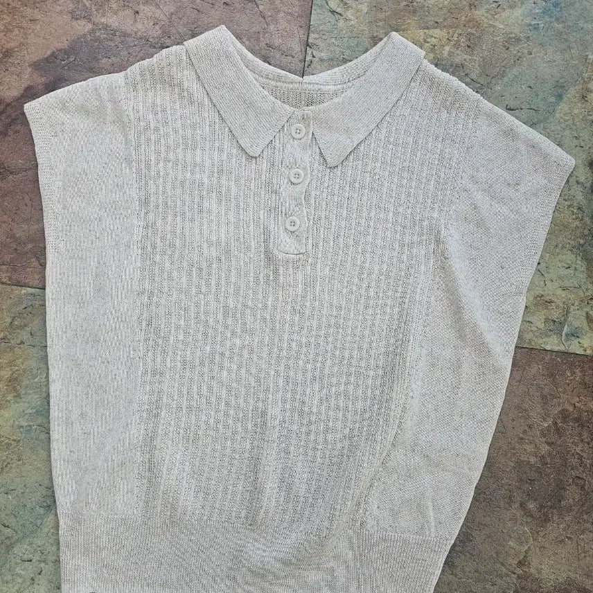 [BUNJANG] Ivory Collar Knit 66 / 카라니트66
