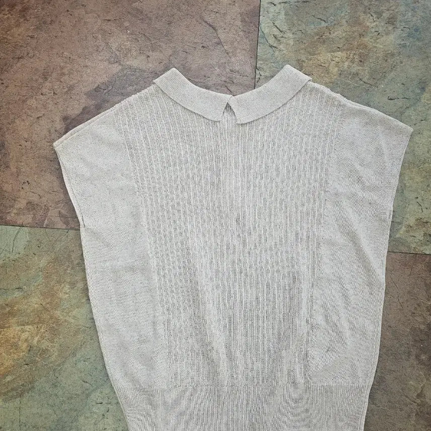[BUNJANG] Ivory Collar Knit 66 / 카라니트66