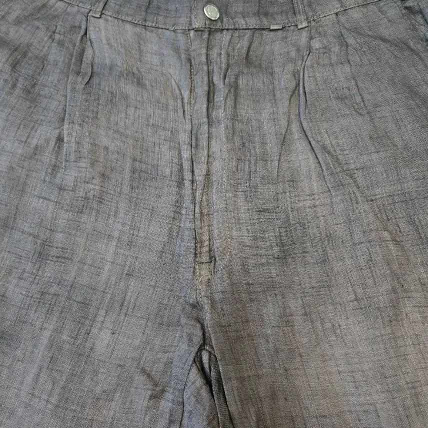 [BUNJANG] Linen Shorts / 52ㅡ모시 반바지 안감인견으로ㅡ허리ㅡ28