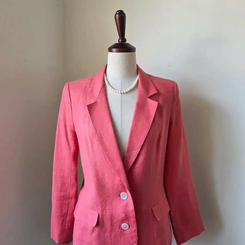 [BUNJANG] DANA PARIS 100% Linen Jacket / DANA PARIS 린넨 100% 자켓
