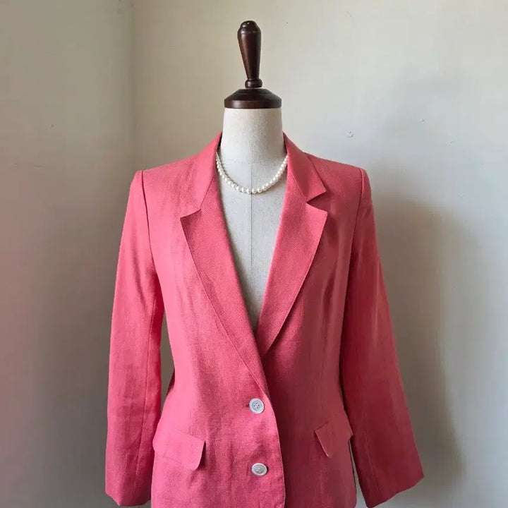 [BUNJANG] DANA PARIS 100% Linen Jacket / DANA PARIS 린넨 100% 자켓