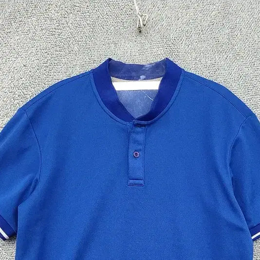 [BUNJANG] Beanpole Blue Short-Sleeve Polo Shirt / 빈폴 블루 반팔 카라티 090