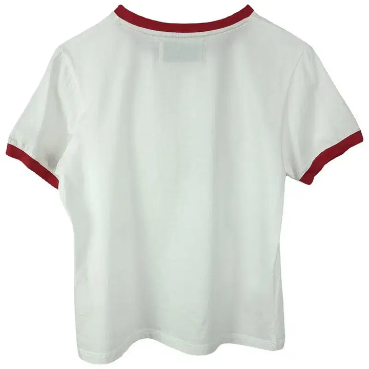 [BUNJANG] MATIN KIM Graphic Printing Ringer T-shirt / 마뗑킴 그래픽 프린팅 반팔 링거티 M20363