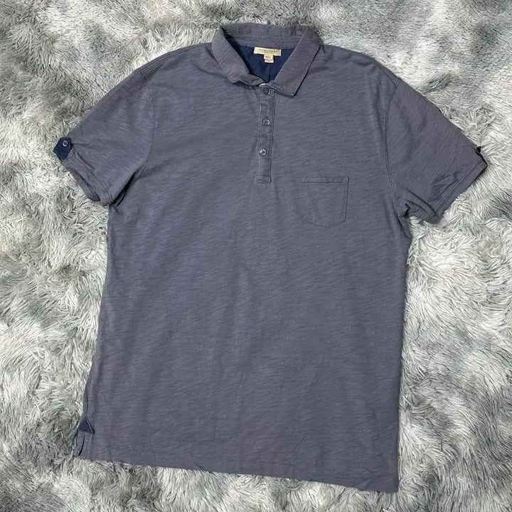 [BUNJANG] Burberry Polo T-Shirt XL / 버버리 포켓 폴로 반팔티 XL