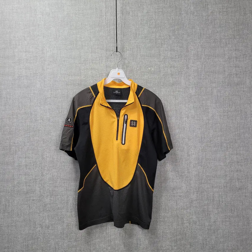 [BUNJANG] Kolon Half Zip T-Shirt Size 95 / ㅈ249 코오롱 반집티 95