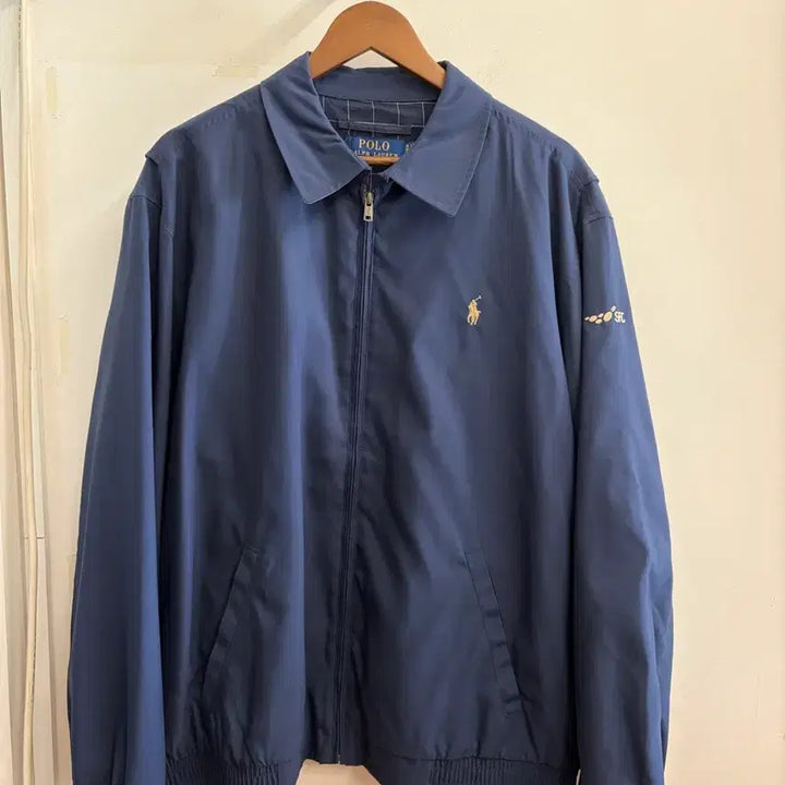 [BUNJANG] Polo Ralph Lauren Blue Blouson Jacket / N87. 폴로 블루종 자켓