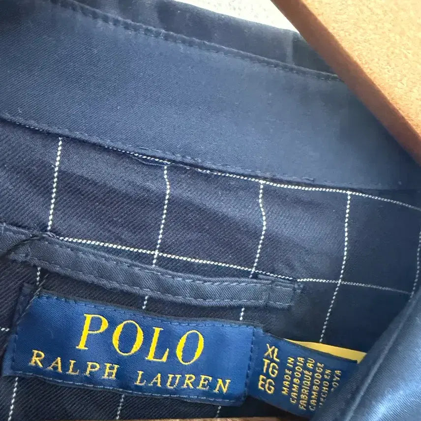 [BUNJANG] Polo Ralph Lauren Blue Blouson Jacket / N87. 폴로 블루종 자켓