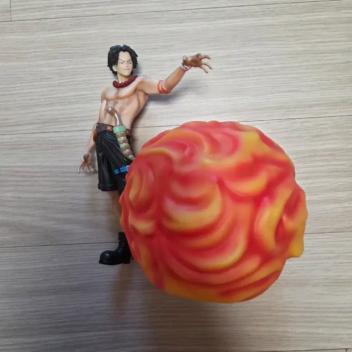 [BUNJANG] One Piece Figure 3 Types Set (Shanks, Sabo, Ace Mood Lamp) Bundle / [일괄] 원피스 피규어 3종 세트 (샹크스,사보,에이스 무드등)