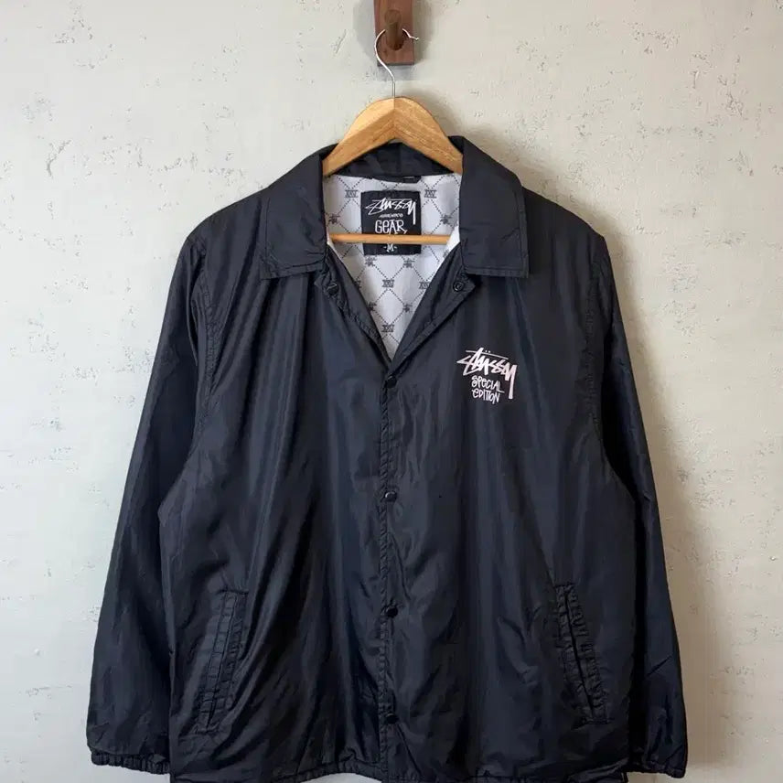 [BUNJANG] Stussy 00s Osaka Minami Chapter 10th Anniversary Coach Jacket / [M] 스투시 00s 오사카 미나미 챕터 10주년 기념 코치자켓