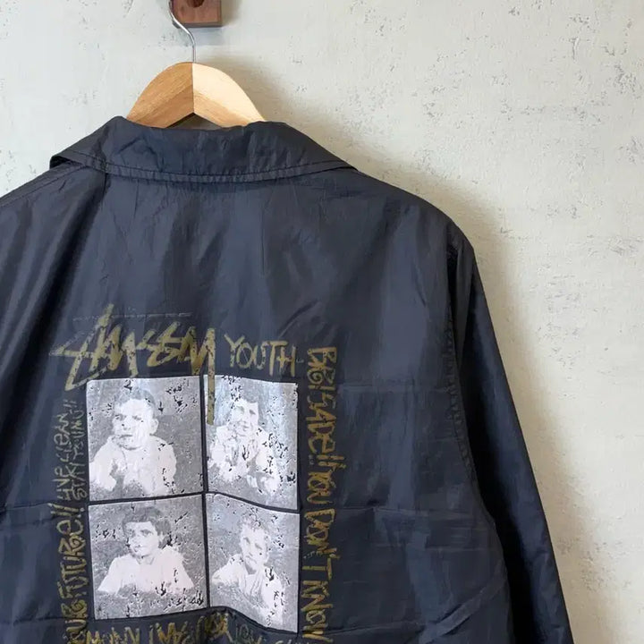 [BUNJANG] Stussy 00s Osaka Minami Chapter 10th Anniversary Coach Jacket / [M] 스투시 00s 오사카 미나미 챕터 10주년 기념 코치자켓