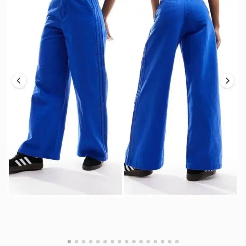 [BUNJANG] Adidas x Ksenia Schnaider Wide Denim Pants / 아디다스와 크세니아슈나이더 와이드 데님팬츠