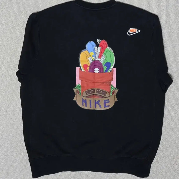 [BUNJANG] Nike Multi-Patch Sweatshirt / 나이키 멀티패치 맨투맨