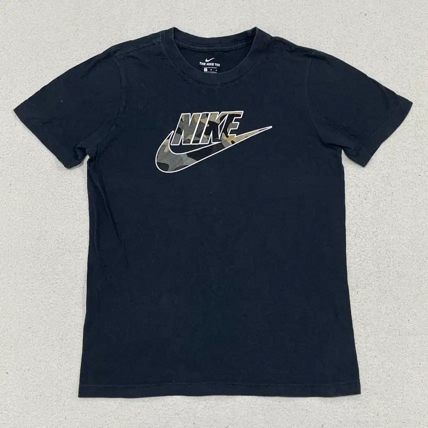 [BUNJANG] Nike Camouflage Big Logo Short Sleeve T-Shirt / M 나이키 카모폴라주 빅로고 반팔티셔츠 0428-1