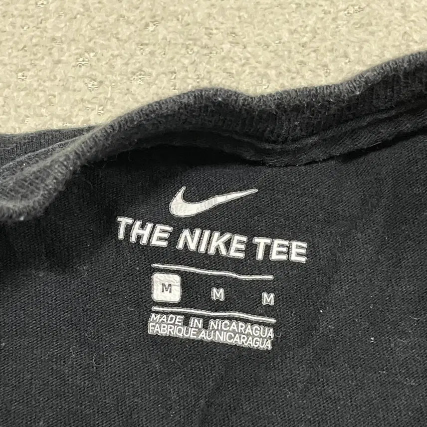 [BUNJANG] Nike Camouflage Big Logo Short Sleeve T-Shirt / M 나이키 카모폴라주 빅로고 반팔티셔츠 0428-1