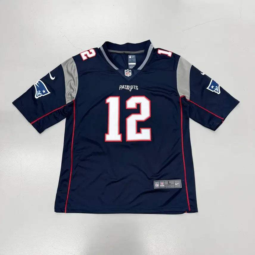 [BUNJANG] Nike x NFL Tom Brady Old School Rugby Uniform Jersey / 나이키 X NFL 톰브래디 올드스쿨 럭비 유니폼 져지