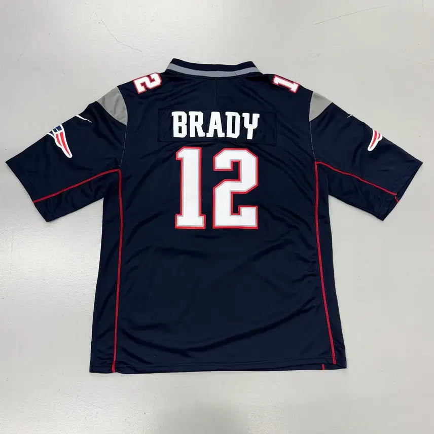[BUNJANG] Nike x NFL Tom Brady Old School Rugby Uniform Jersey / 나이키 X NFL 톰브래디 올드스쿨 럭비 유니폼 져지