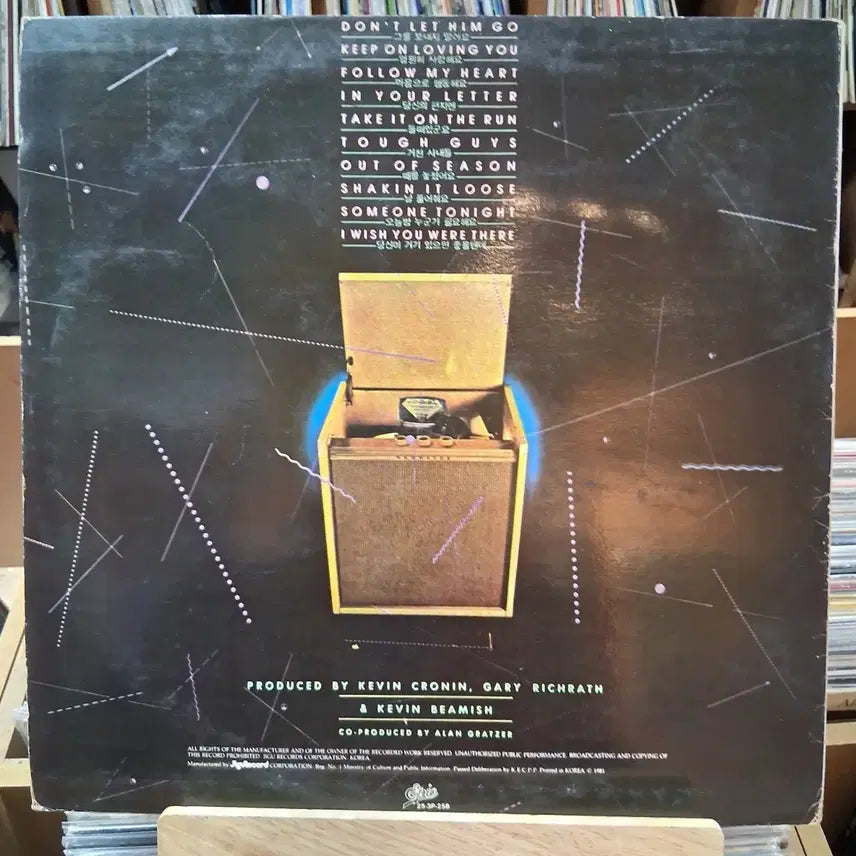 [BUNJANG] REO Speedwagon Hi Infidelity LP / 소장가치 REO 스피드왜건 Hi Infidelity LP
