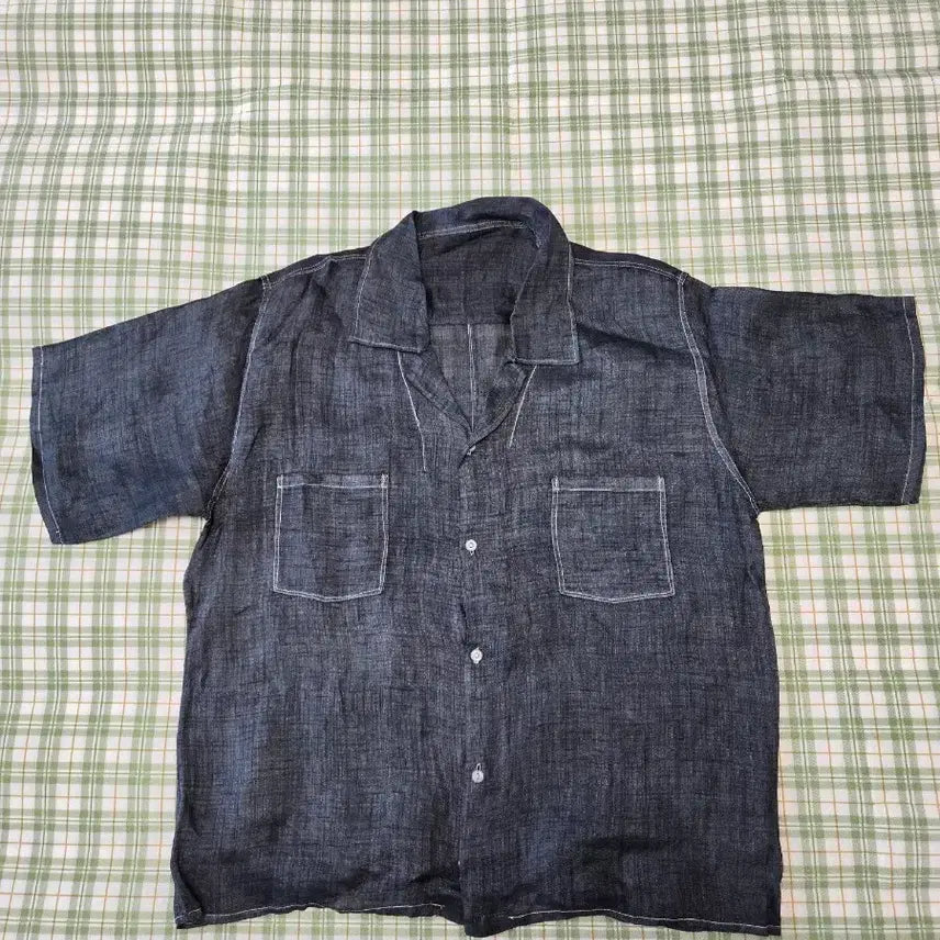 [BUNJANG] Mosquito Net Shirt 100 / 53ㅡ모시 셔츠ㅡ100