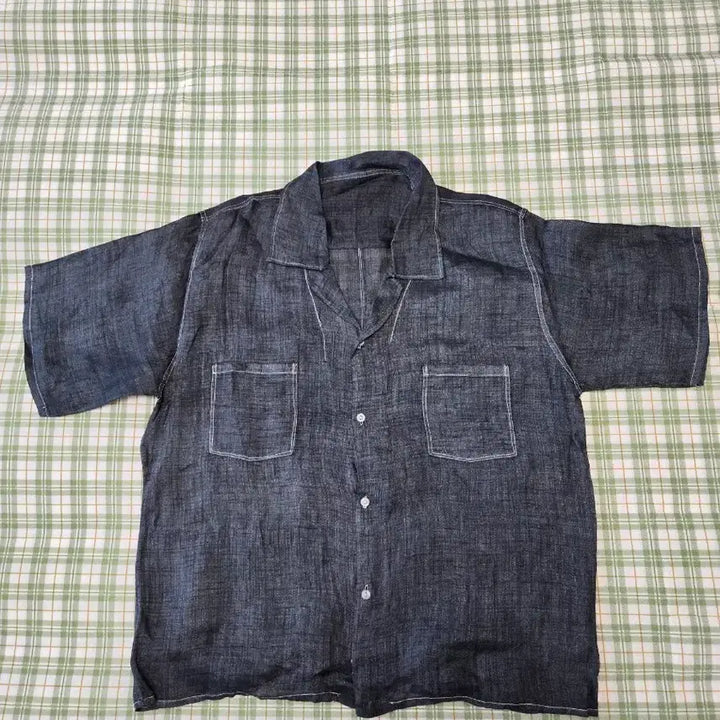 [BUNJANG] Mosquito Net Shirt 100 / 53ㅡ모시 셔츠ㅡ100
