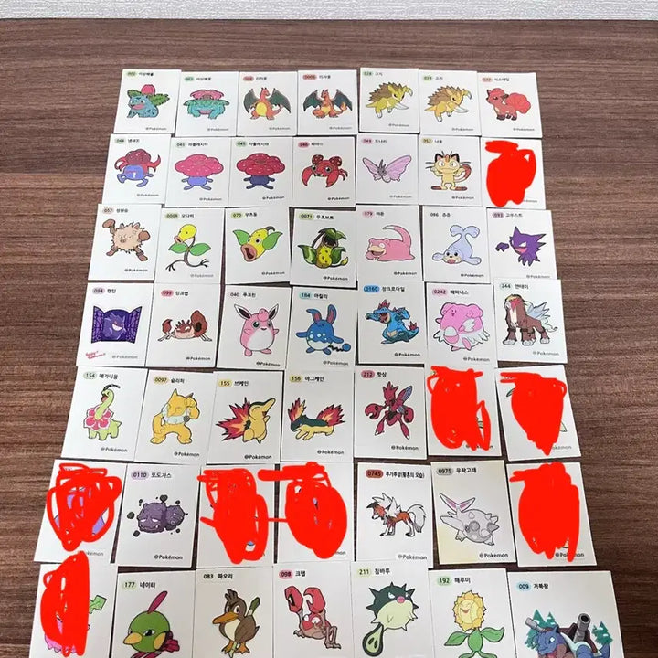 [BUNJANG] Pokemon Sticker Collection Bundle / 포켓몬 띠부실 판매합니다