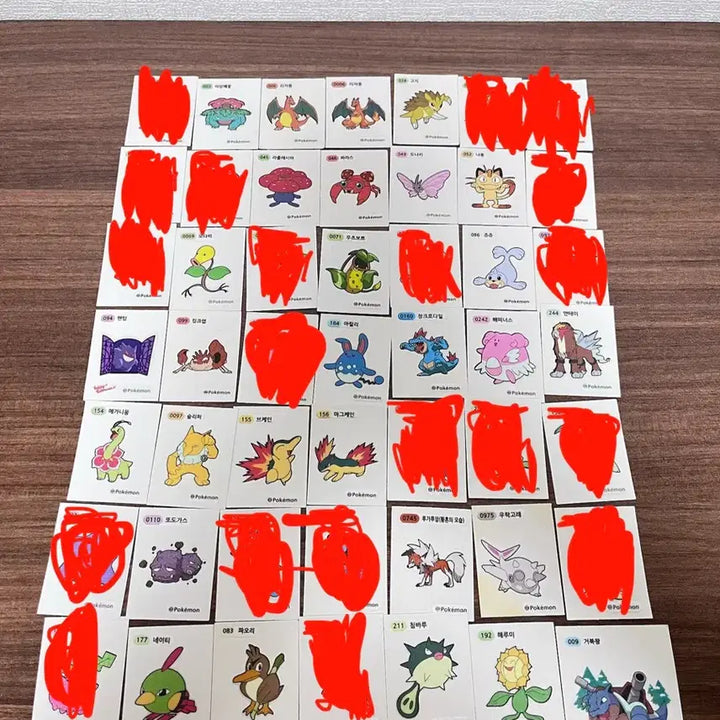 [BUNJANG] Pokemon Sticker Collection Bundle / 포켓몬 띠부실 판매합니다