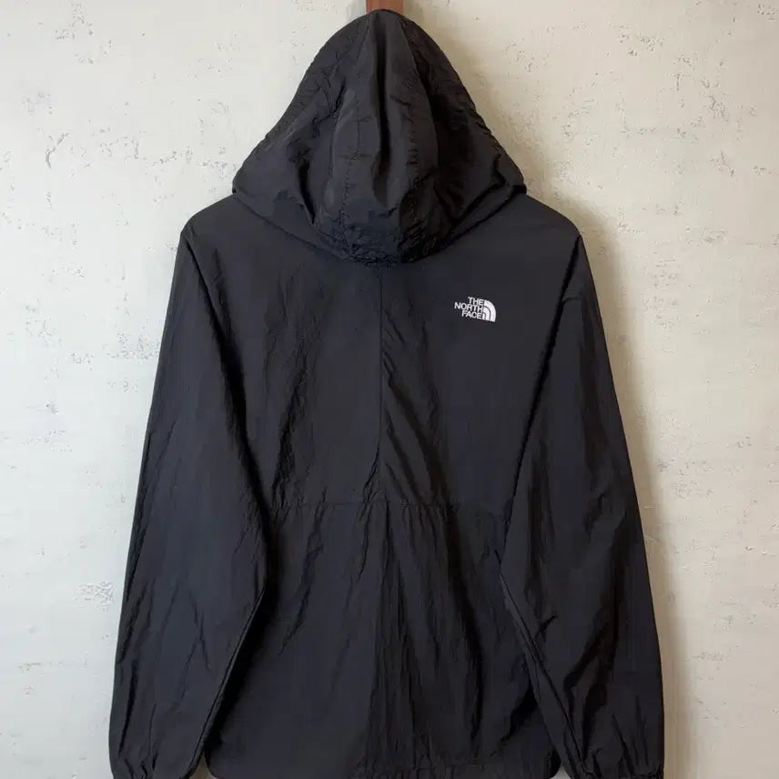 [BUNJANG] The North Face Lightweight Nylon Windbreaker Jacket Black / [S] 노스페이스 나일론 경량 바람막이 블랙