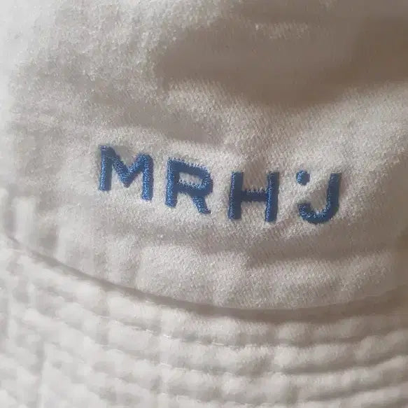 [BUNJANG] MRHJ Bucket Hat White / MRHJ 화이트 벙거지 모자