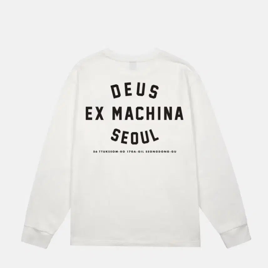 [BUNJANG] Deus Ex Machina Seoul Long Sleeve White M / 데우스 서울 긴팔 화이트 m 새상품