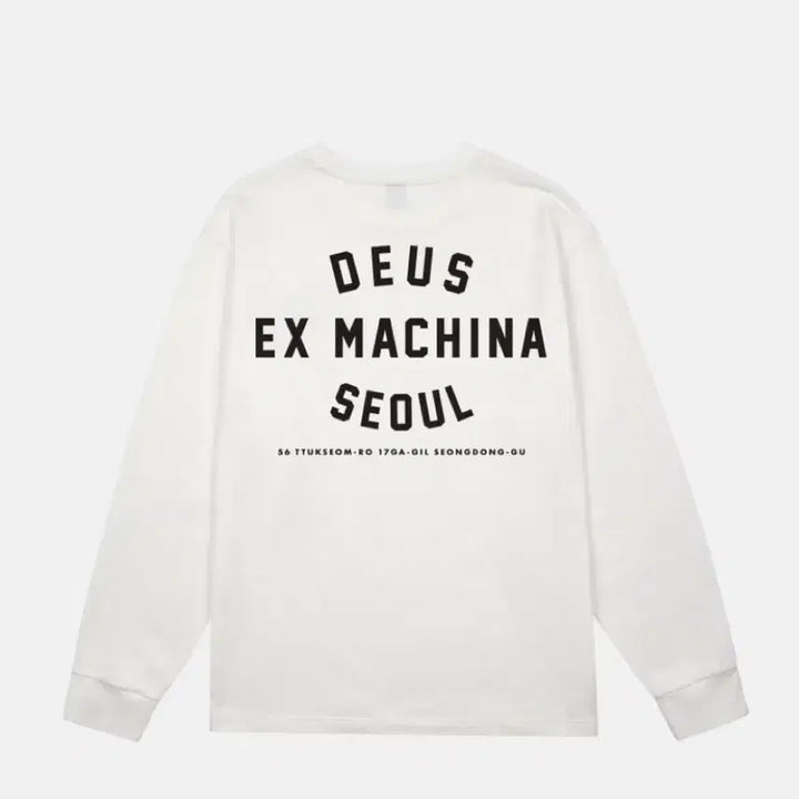 [BUNJANG] Deus Ex Machina Seoul Long Sleeve White M / 데우스 서울 긴팔 화이트 m 새상품