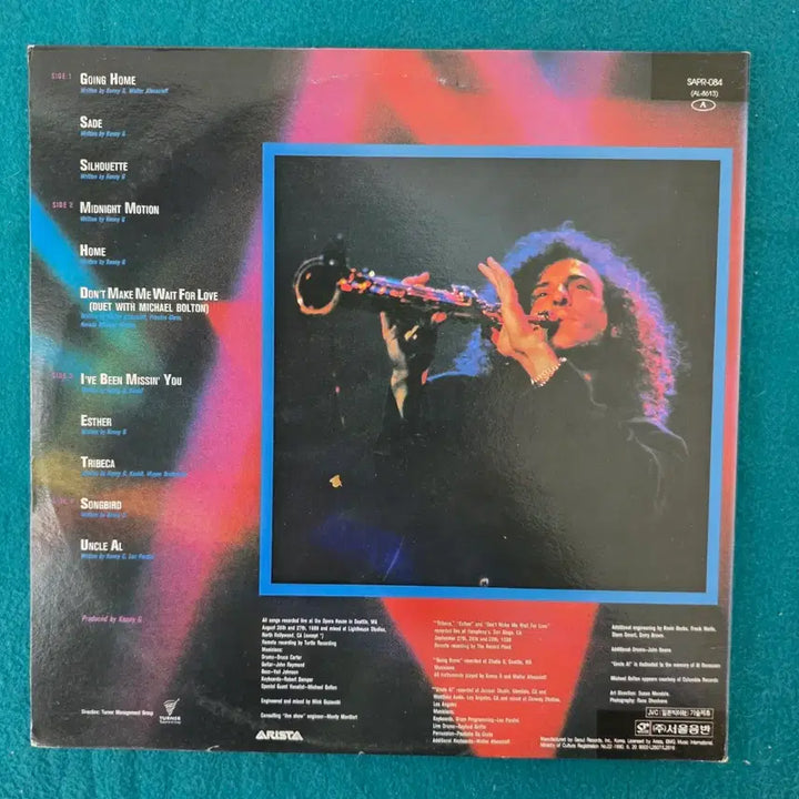 [BUNJANG] Kenny G Live Album 2LP / 케니 G 라이브 앨범 2LP