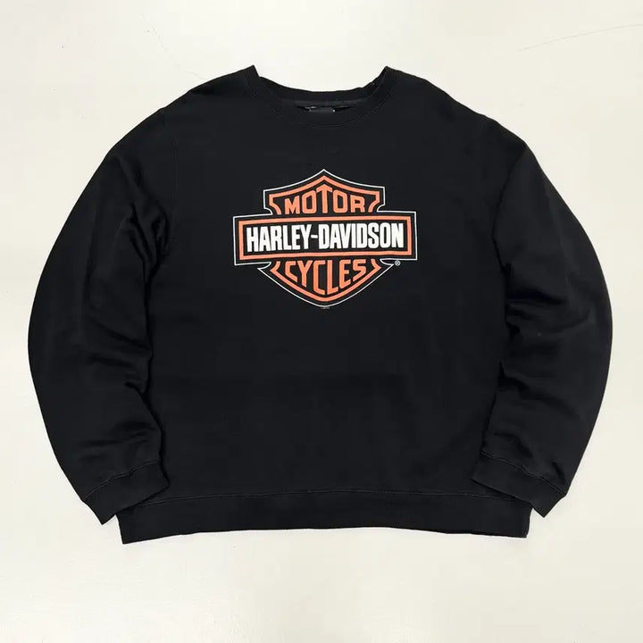 [BUNJANG] Harley-Davidson Sweatshirt Black / 할리데이비슨 스웻셔츠 맨투맨 블랙