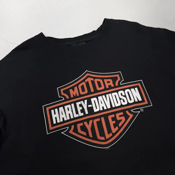 [BUNJANG] Harley-Davidson Sweatshirt Black / 할리데이비슨 스웻셔츠 맨투맨 블랙