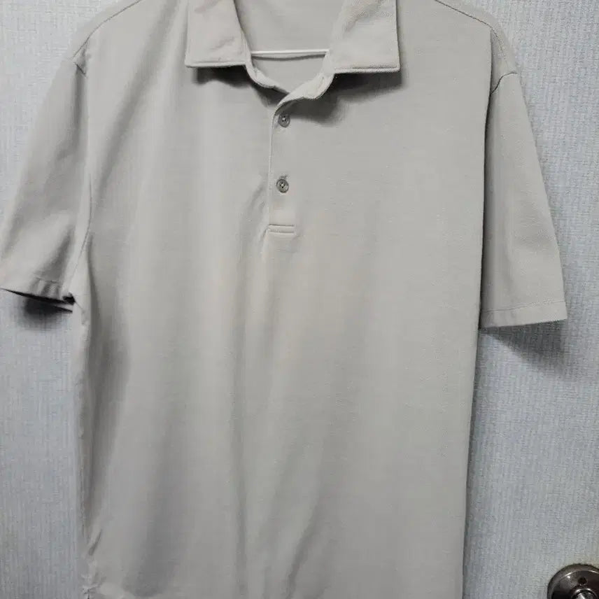 [BUNJANG] Cream de Muse Short Sleeve Polo T-Shirt Size 105 / 크림 드 뮤 반팔 폴로티셔츠 105