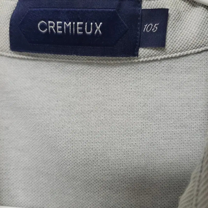 [BUNJANG] Cream de Muse Short Sleeve Polo T-Shirt Size 105 / 크림 드 뮤 반팔 폴로티셔츠 105