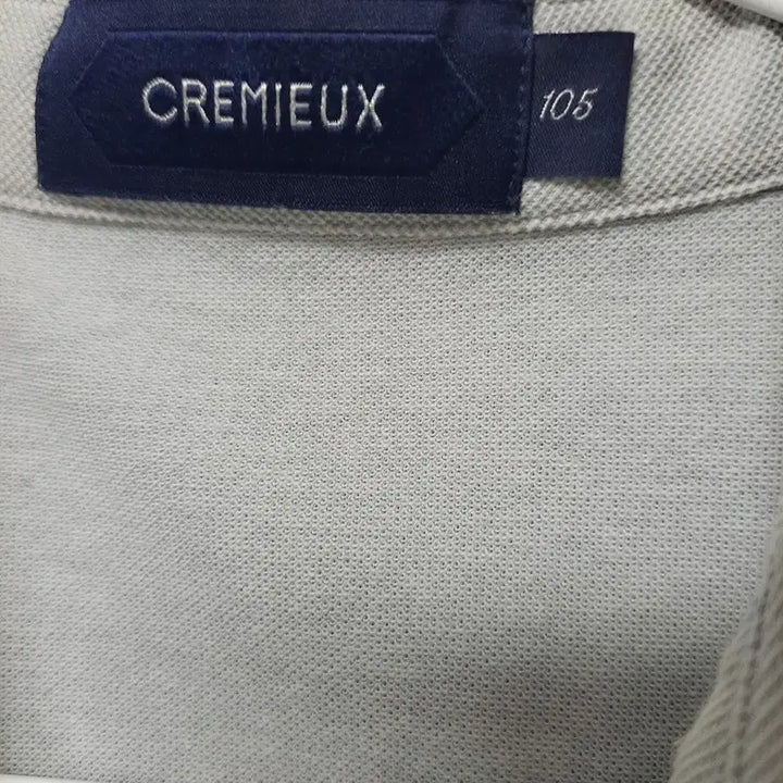 [BUNJANG] Cream de Muse Short Sleeve Polo T-Shirt Size 105 / 크림 드 뮤 반팔 폴로티셔츠 105