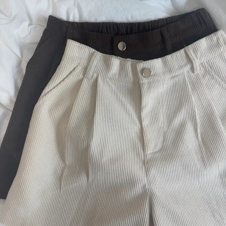 [BUNJANG] Corduroy Shorts / 코듀로이 반바지