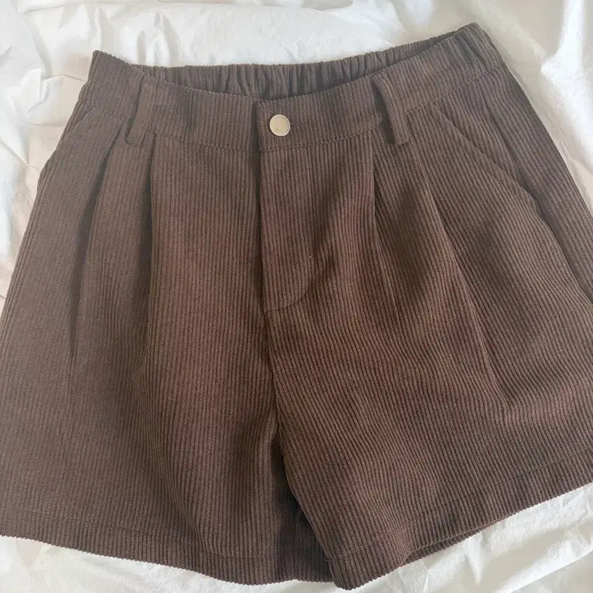 [BUNJANG] Corduroy Shorts / 코듀로이 반바지