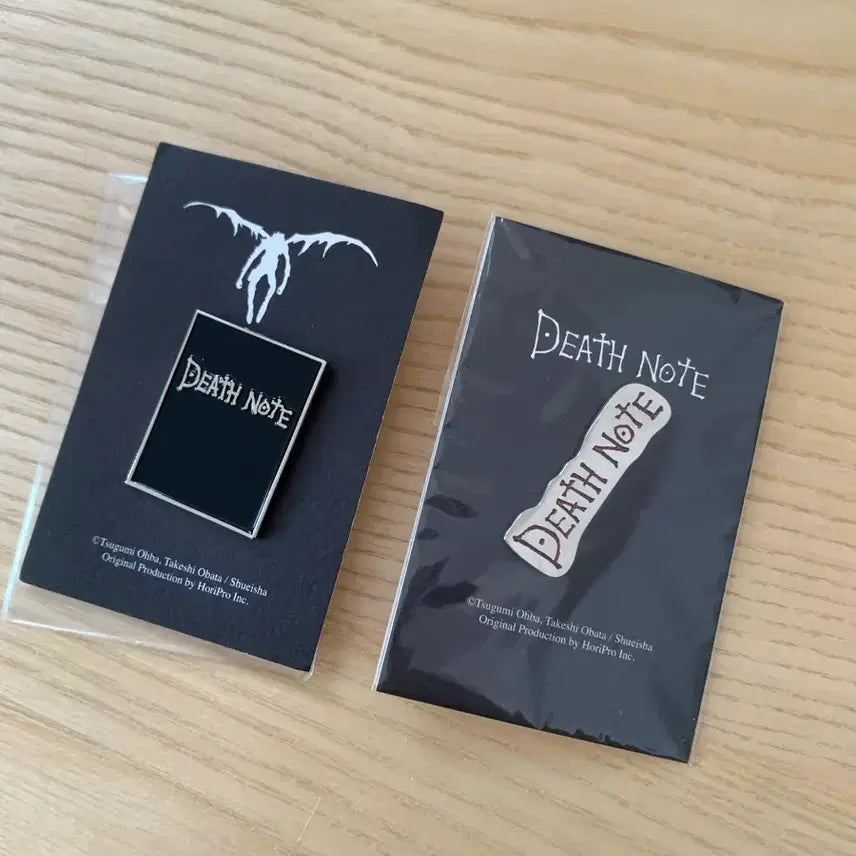 [BUNJANG] Death Note Musical Badge Set / 데스노트 뮤지컬 뱃지 md