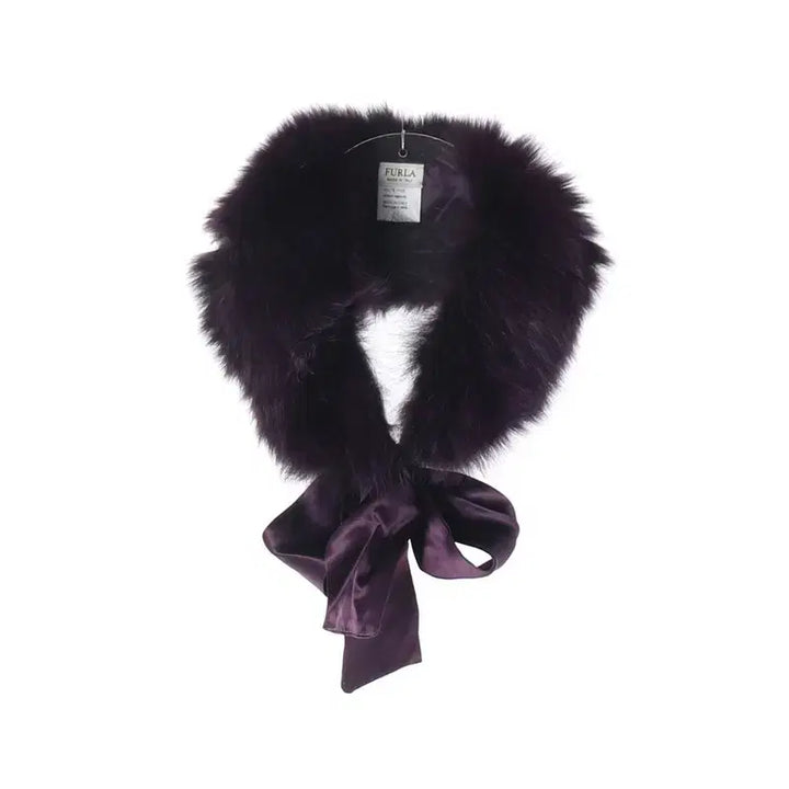 [BUNJANG] FURLA 100% Fox Fur Muffler Scarf / [훌라] 이태리제 폭스 100% 퍼 머플러 목도리